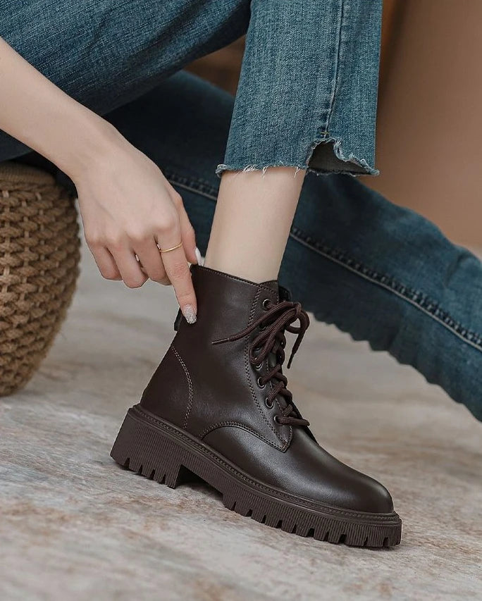 Moteriški vintažiniai auliniai batai - Originalu-pigu