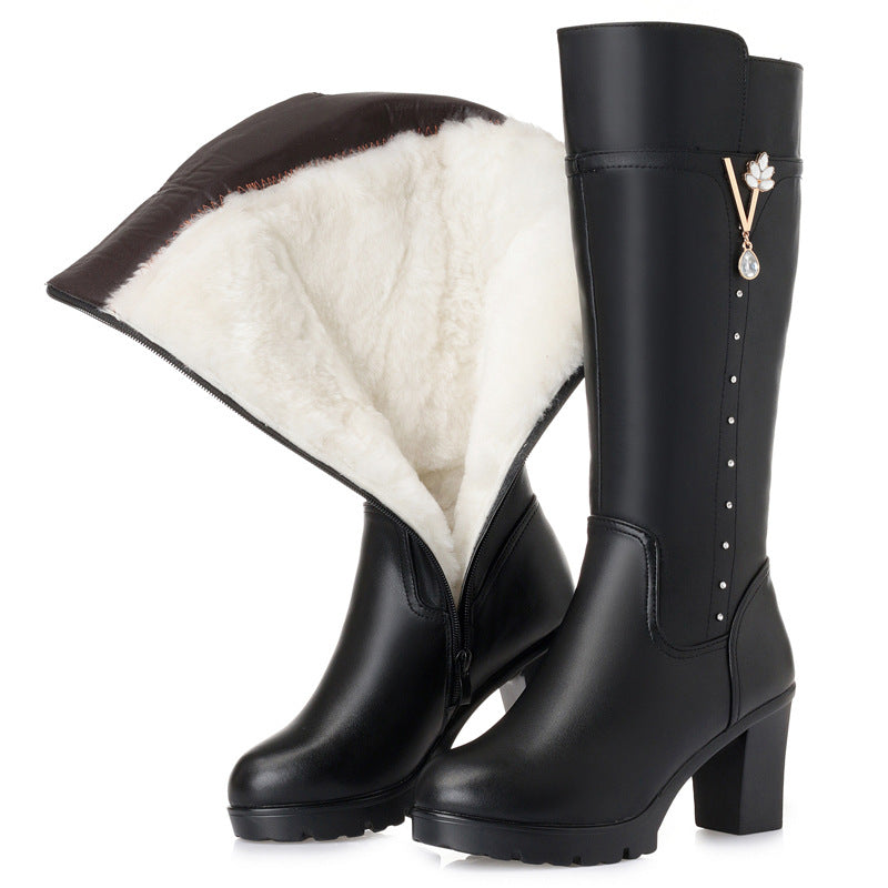 Žieminiai moteriški aukštakulniai - Originalu-pigu