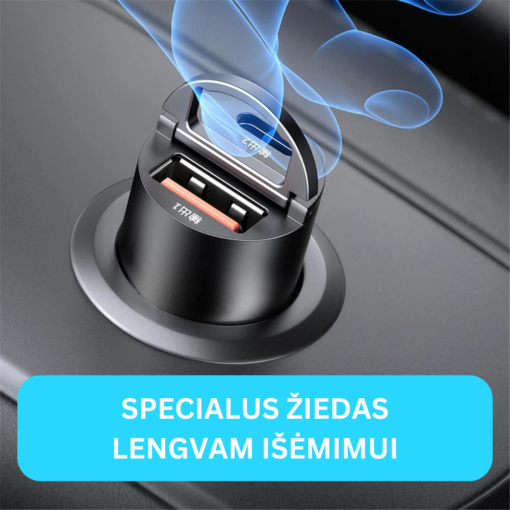 Dvigubas pakrovėjas automobiliui - Originalu-pigu