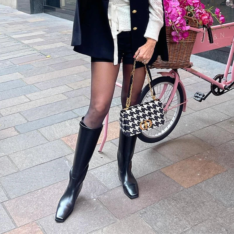 Ilgi moteriški odiniai batai - Originalu-pigu