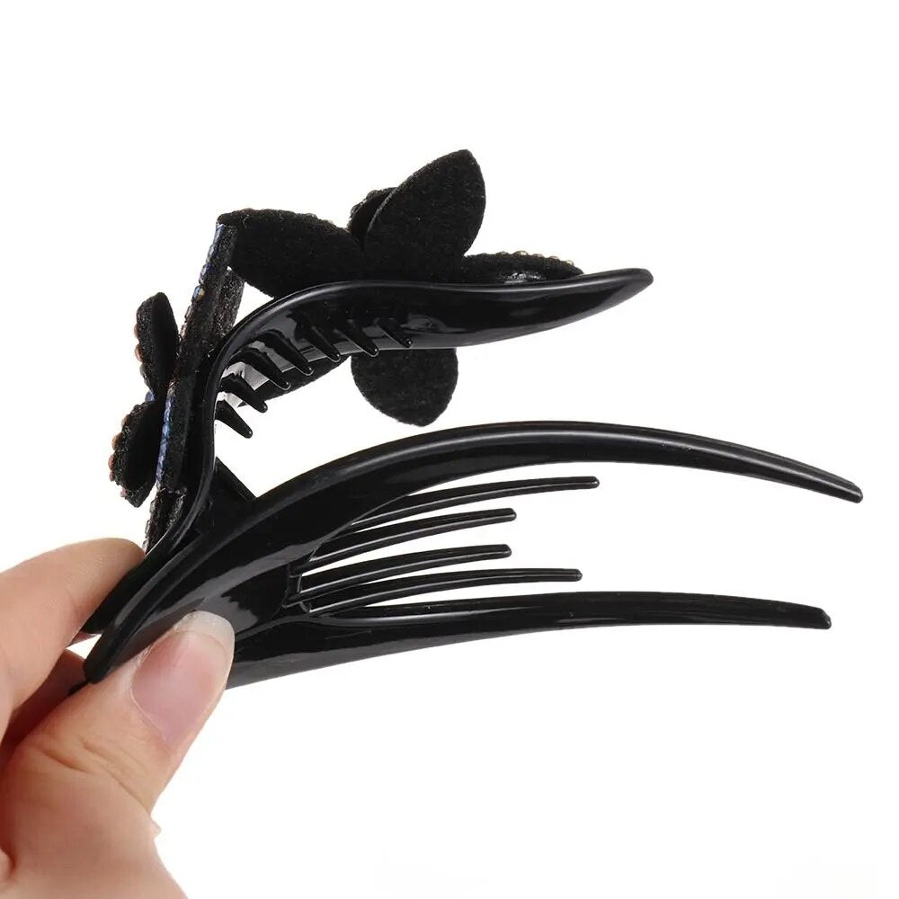 Gėlėtas plaukų segtukas - Originalu-pigu