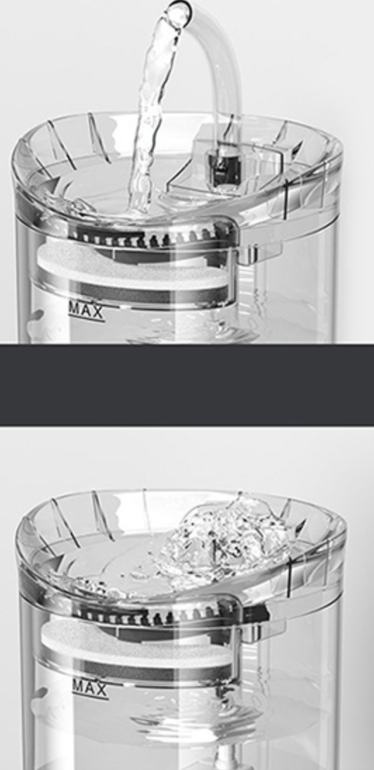 Vandens dubenėlis gyvūnams su sensoriumi ir fontano efektu "NPET™" - Originalu-pigu