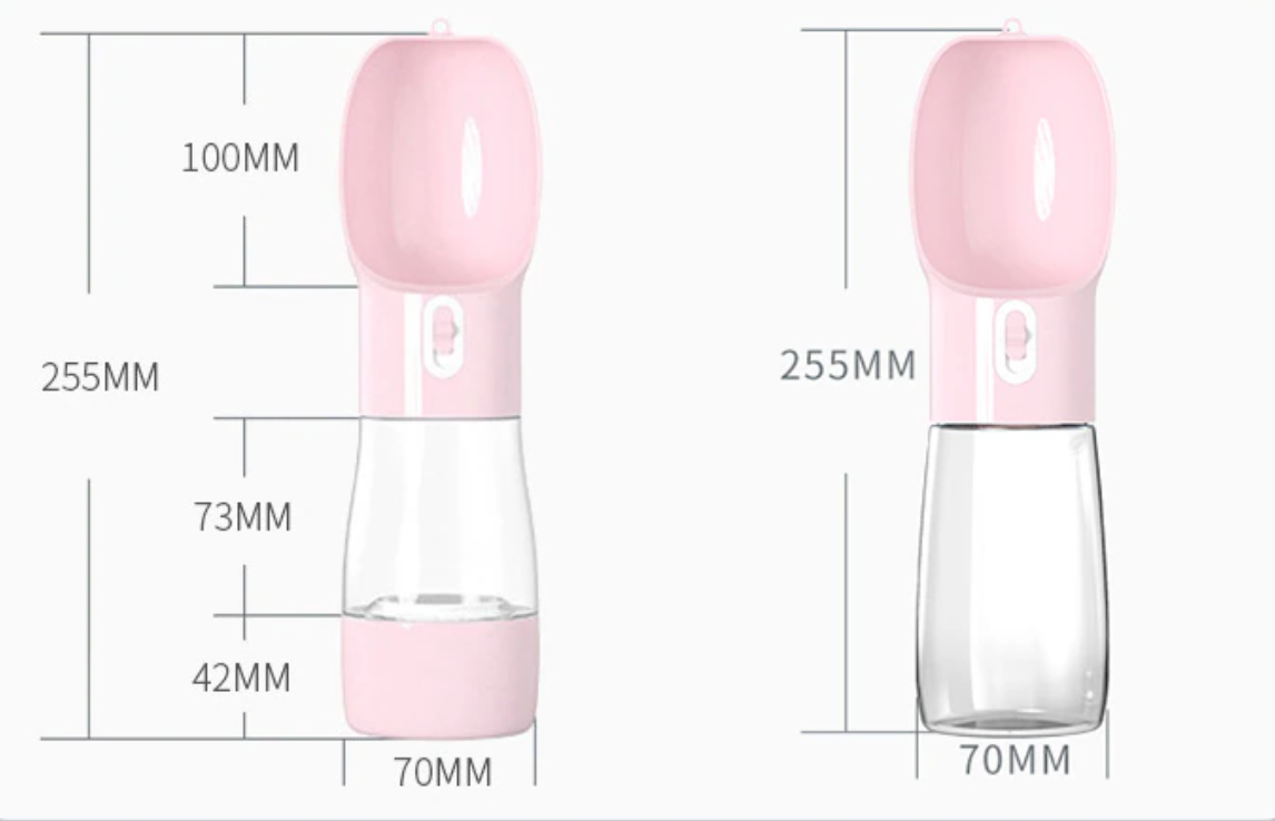 Nešiojamas vandens ir maisto buteliukas - Originalu-pigu