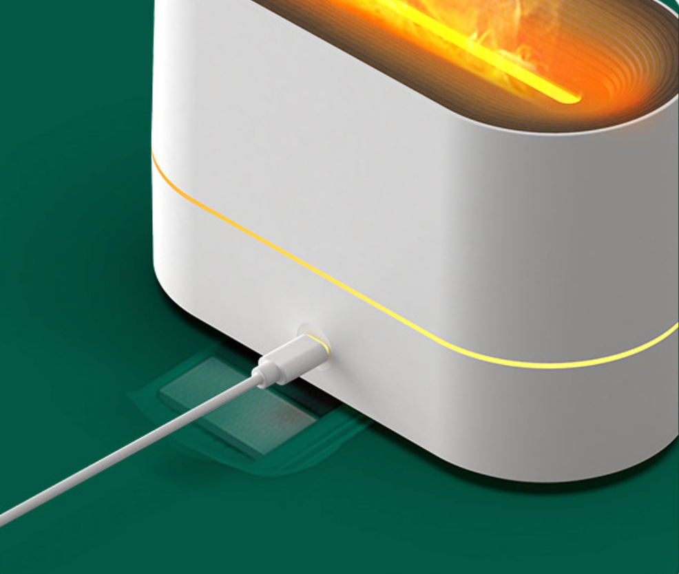 Liepsnas imituojantis difuzorius aromaterapijai - Originalu-pigu