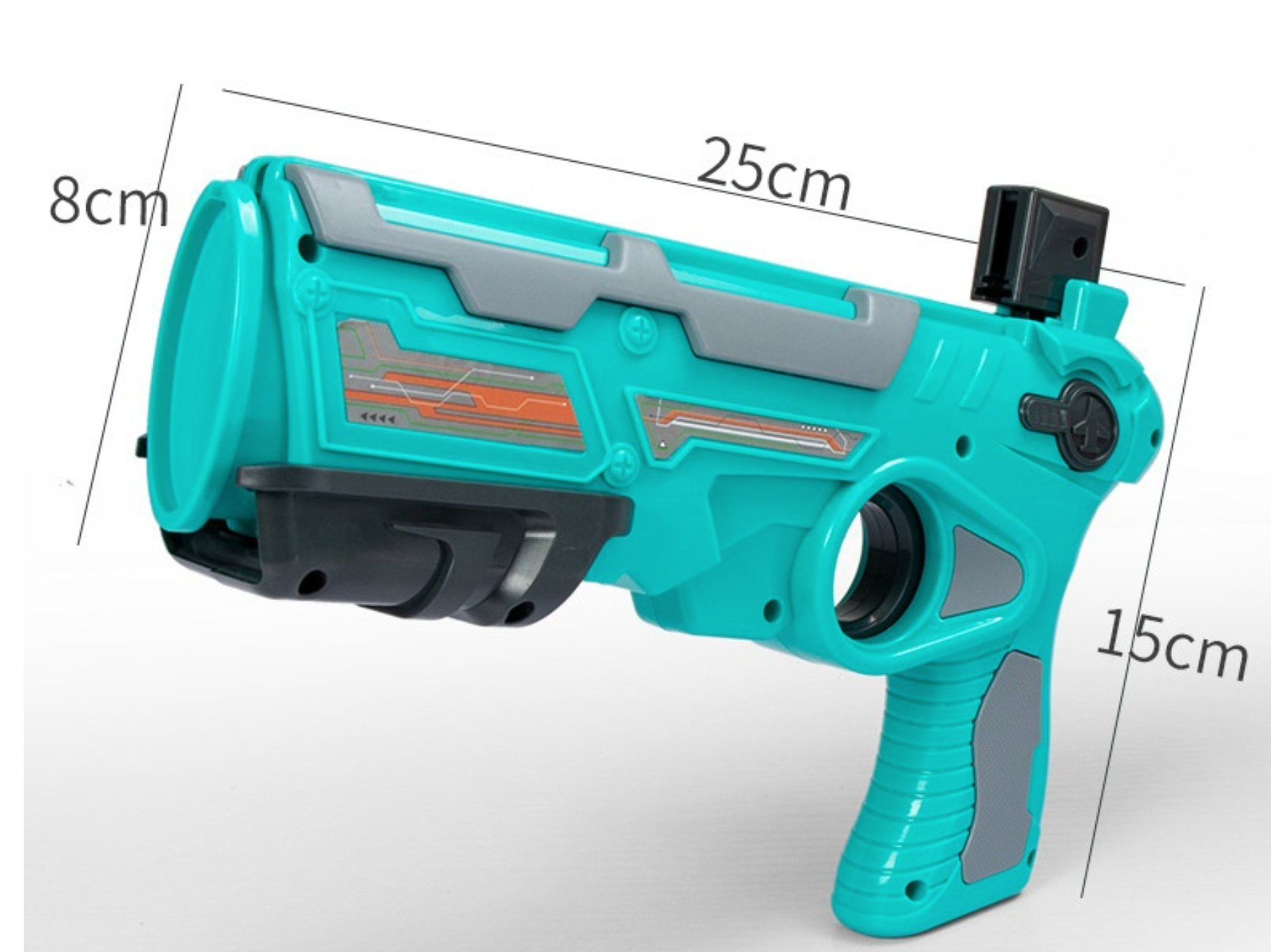 Žaislinis pistoletas, šaudantis lėktuvėliais - Originalu-pigu