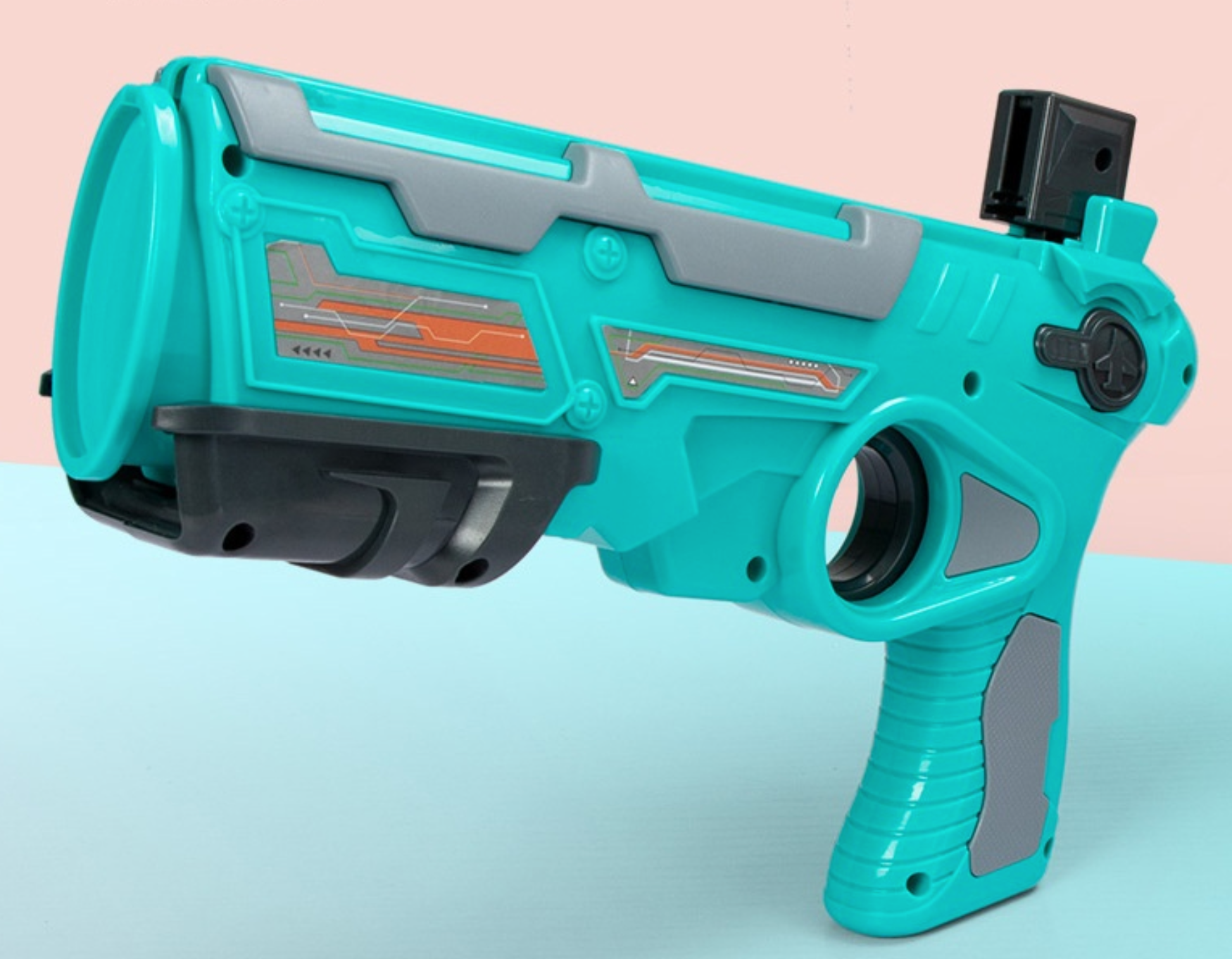 Žaislinis pistoletas, šaudantis lėktuvėliais - Originalu-pigu