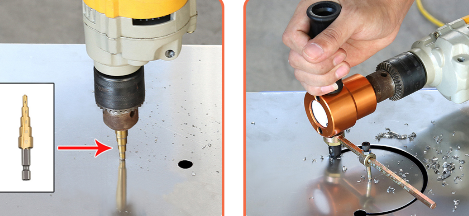 Metalo lakštų pjovimo antgalis - Originalu-pigu