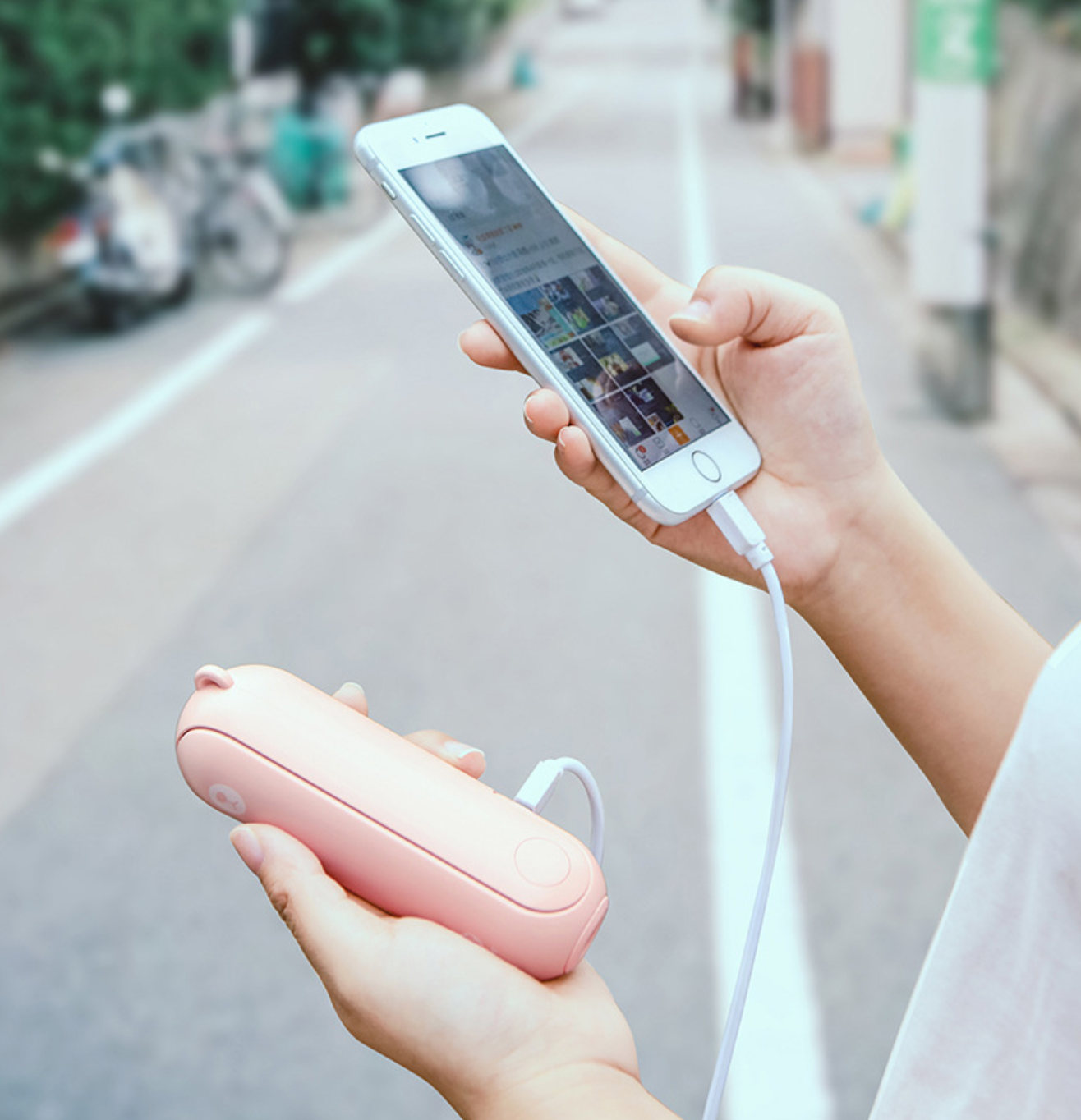 Nešiojamas meškiuko formos fenas - Originalu-pigu