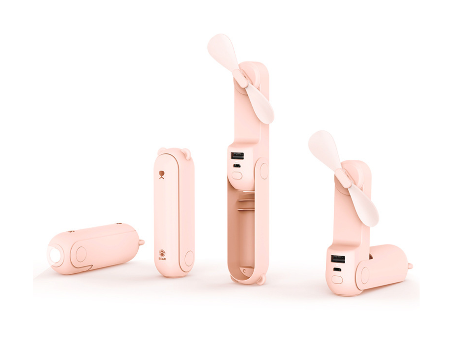 Nešiojamas meškiuko formos fenas - Originalu-pigu