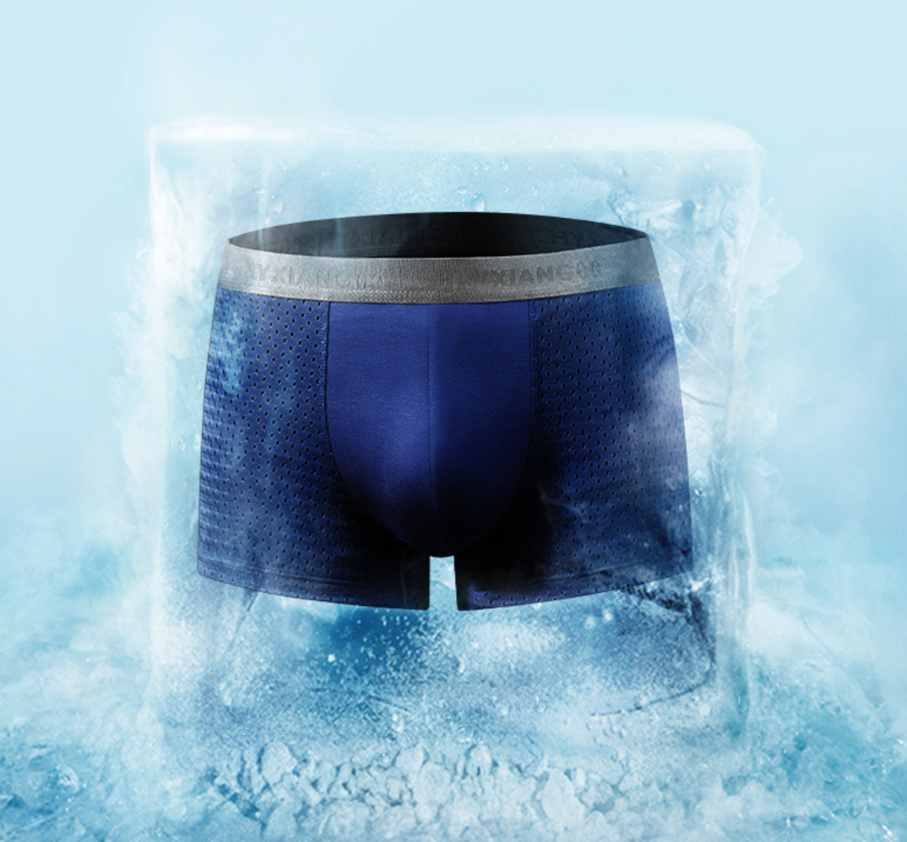 Kvėpuojantys vyriški apatiniai (4 vnt.) - Originalu-pigu