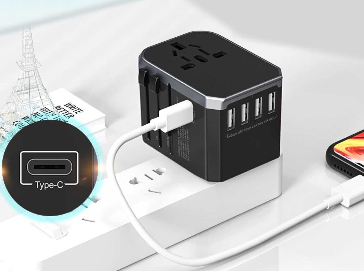 Universalus kelioninins USB adapteris - Originalu-pigu