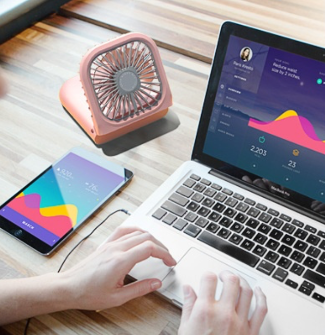 Nešiojamas pakabinamas fenas - Originalu-pigu