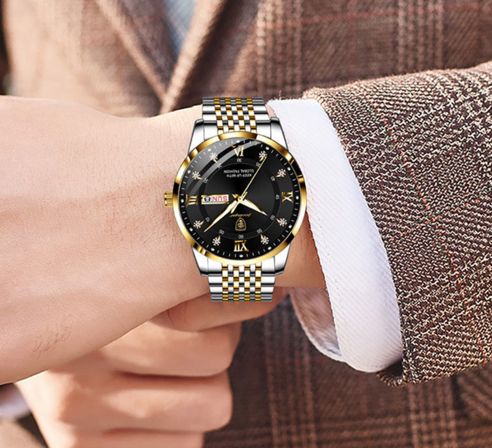 Prabangus vyriškas laikrodis - Originalu-pigu