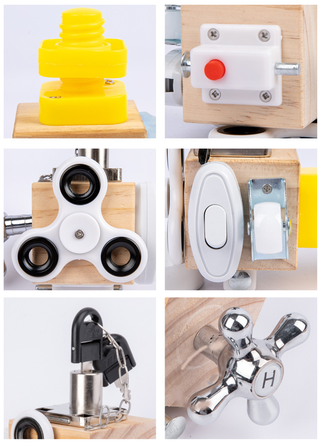 Medinis edukacinis antistresinis žaislas - Originalu-pigu