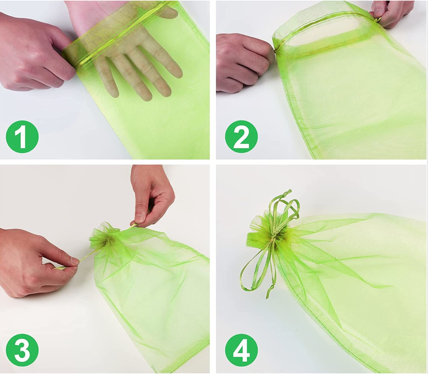 Nuo kenkėjų apsaugantys vaisių maišeliai (100 vnt.) - Originalu-pigu