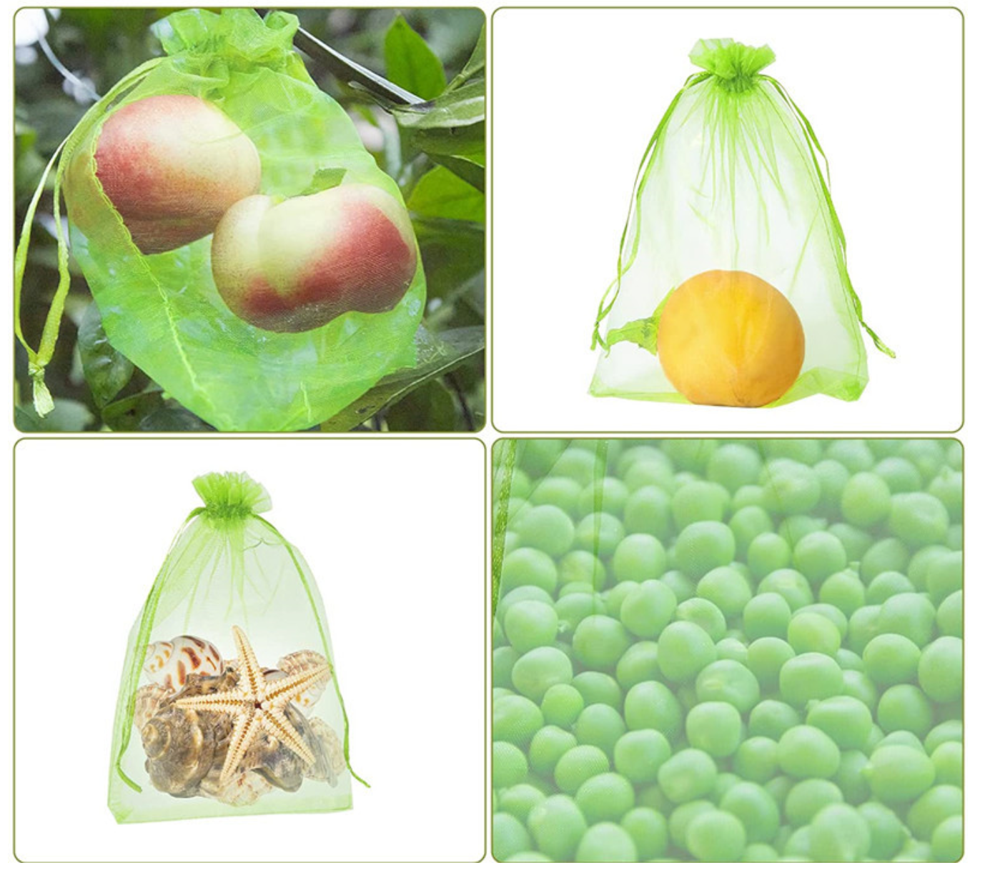 Nuo kenkėjų apsaugantys vaisių maišeliai (100 vnt.) - Originalu-pigu