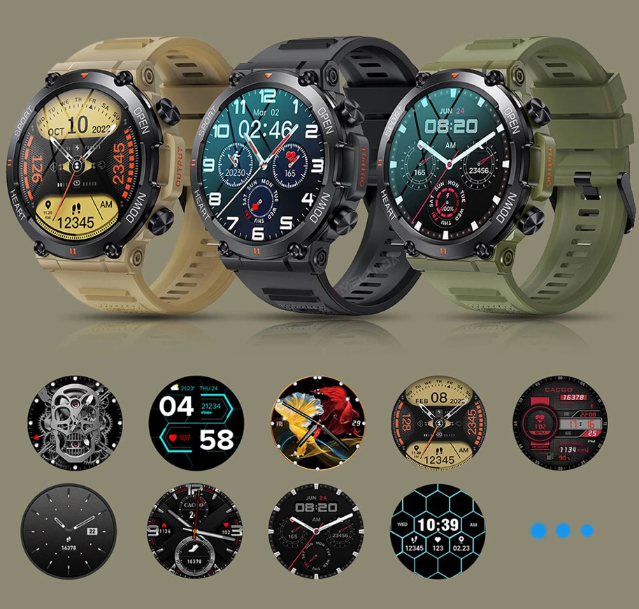 Išmanus sportinis vyriškas laikrodis - Originalu-pigu