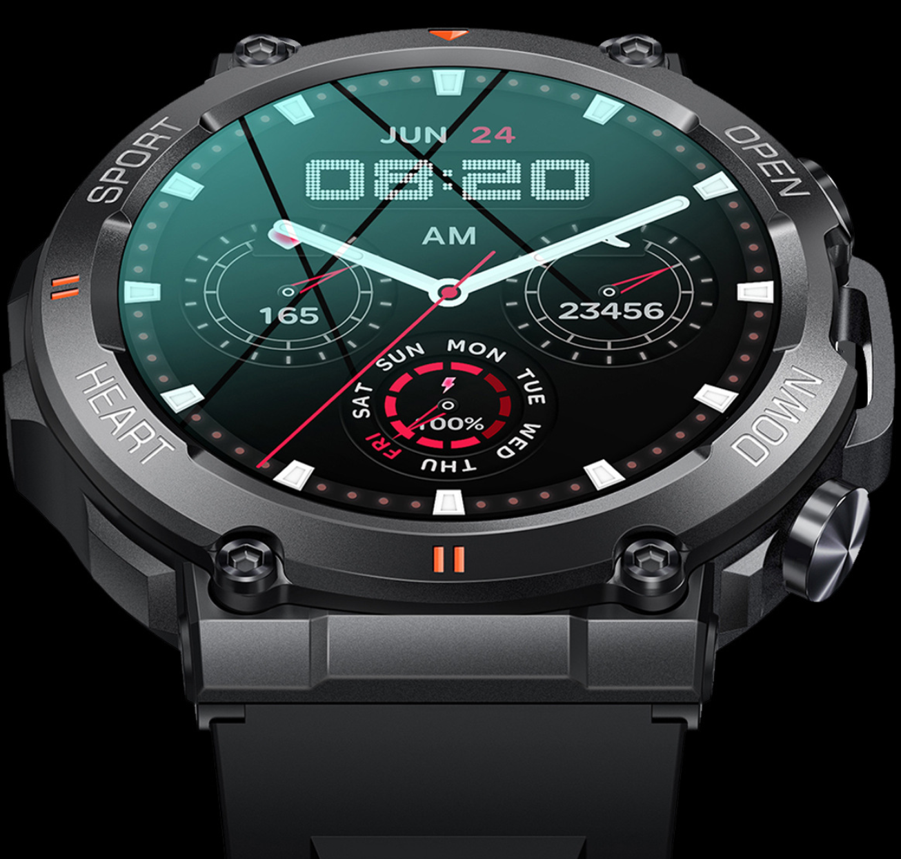 Išmanus sportinis vyriškas laikrodis - Originalu-pigu