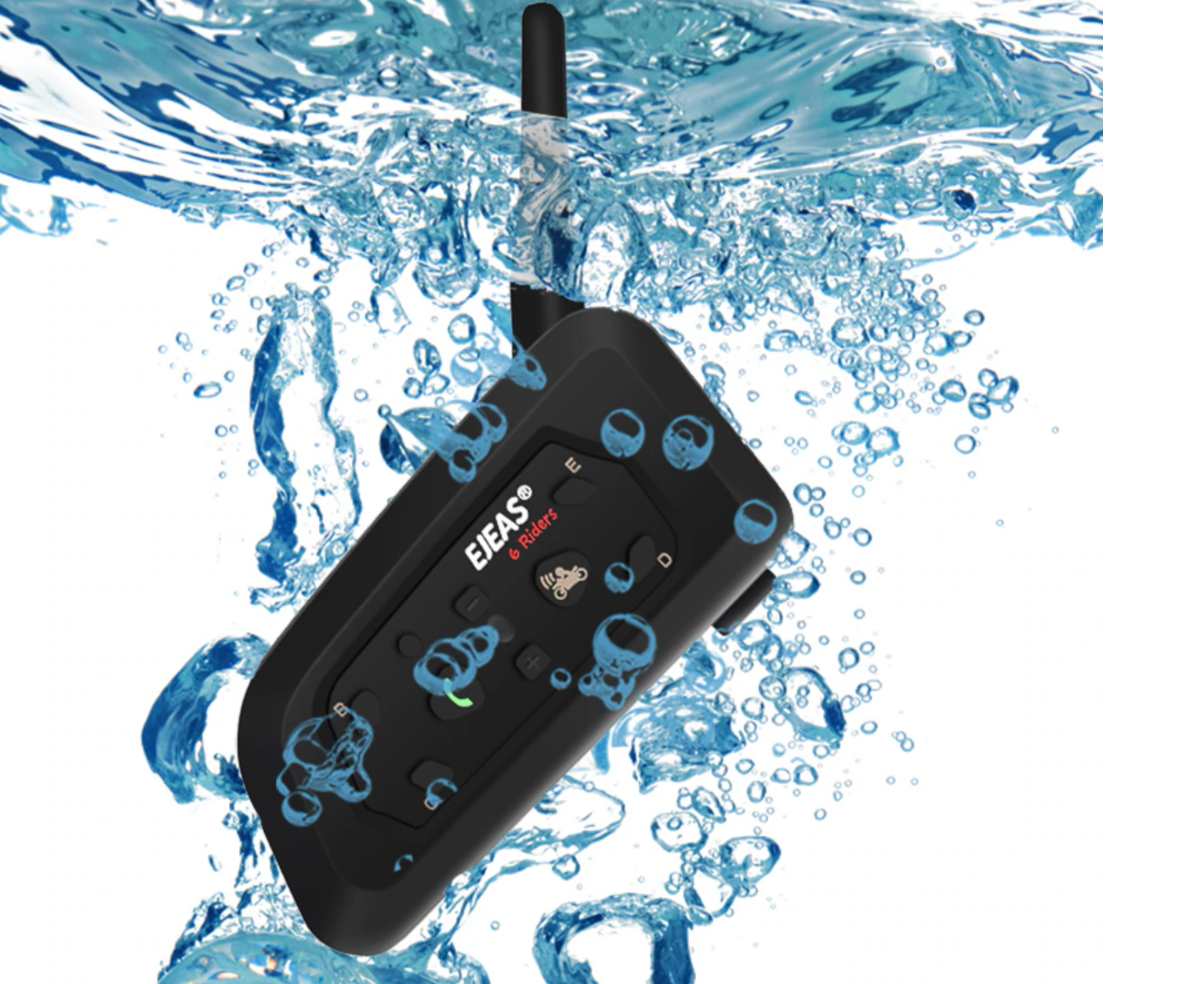 Bluetooth racija šalmui (2 vnt.) - Originalu-pigu