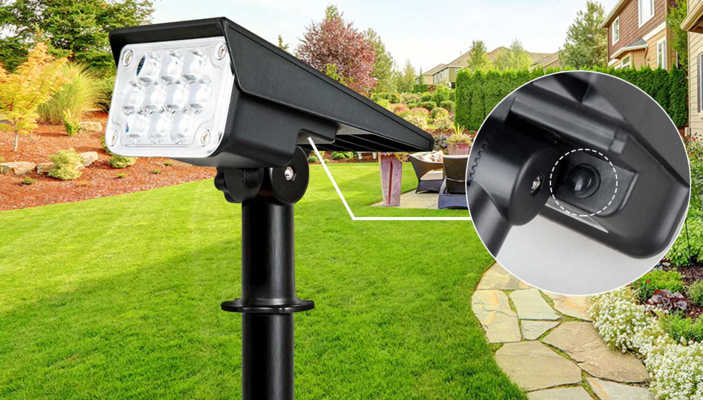 Galingas prožektorius su saulės baterija - Originalu-pigu