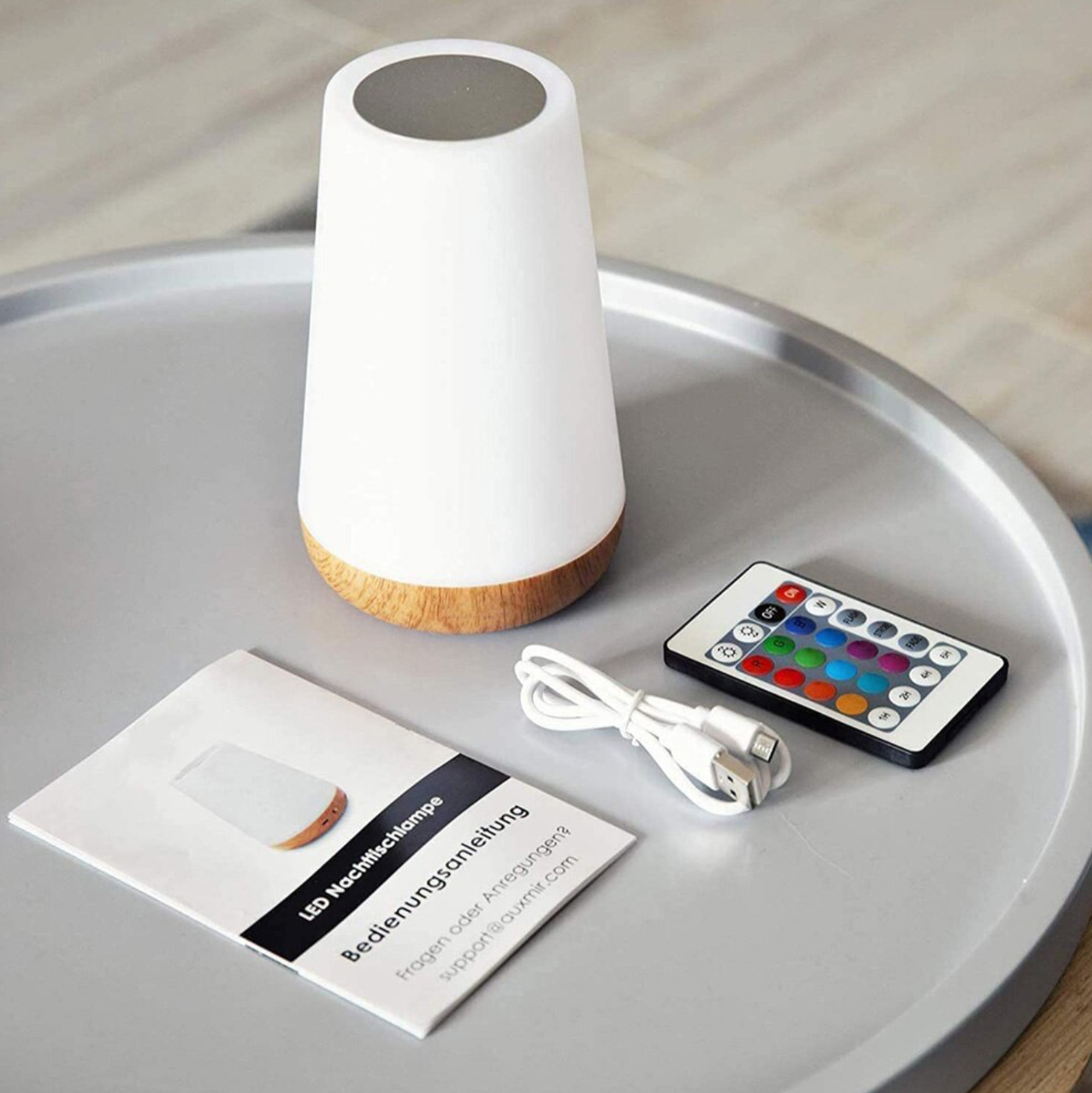 Liečiama, spalvas keičianti lempa - Originalu-pigu