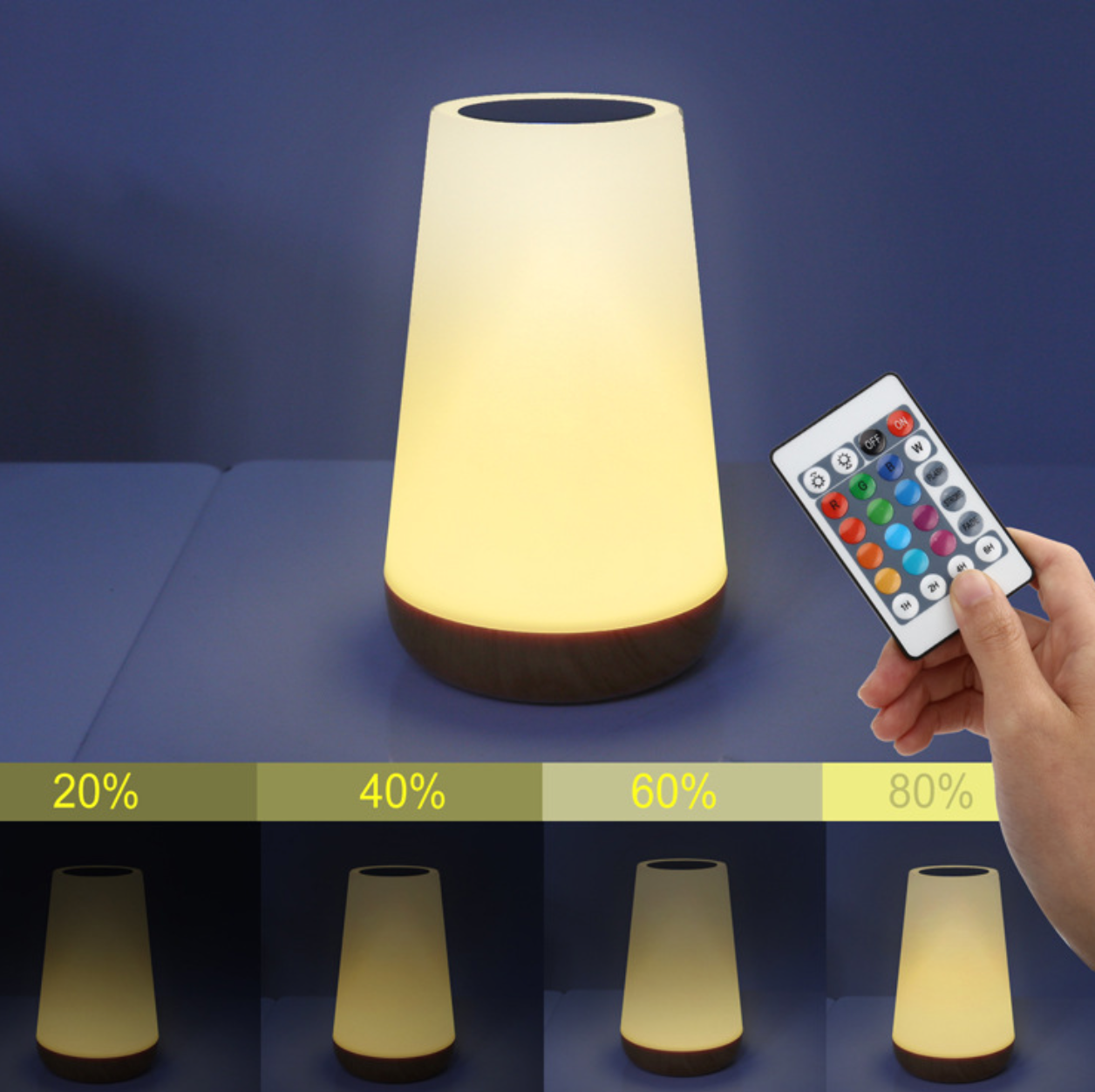 Liečiama, spalvas keičianti lempa - Originalu-pigu