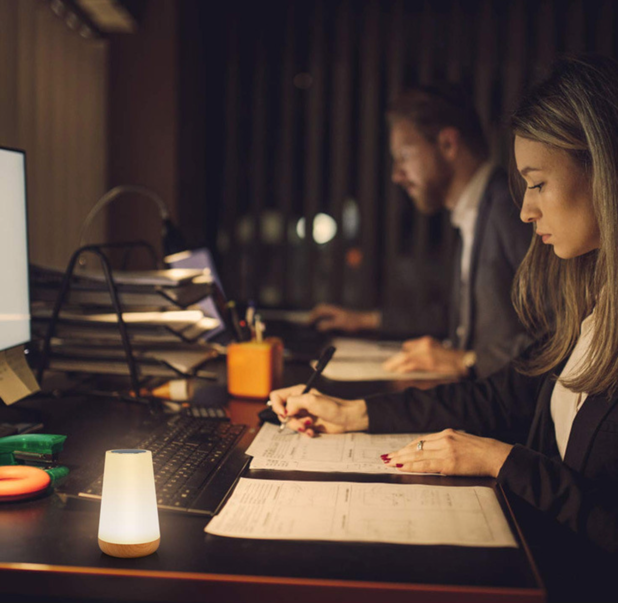 Liečiama, spalvas keičianti lempa - Originalu-pigu