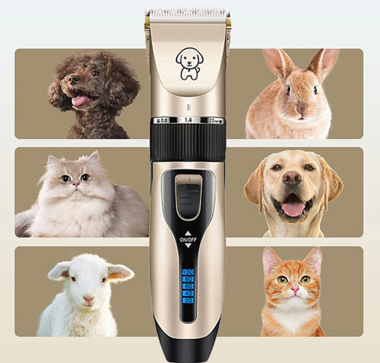 Naminių gyvūnėlių kirpimo mašinėlė - Originalu-pigu