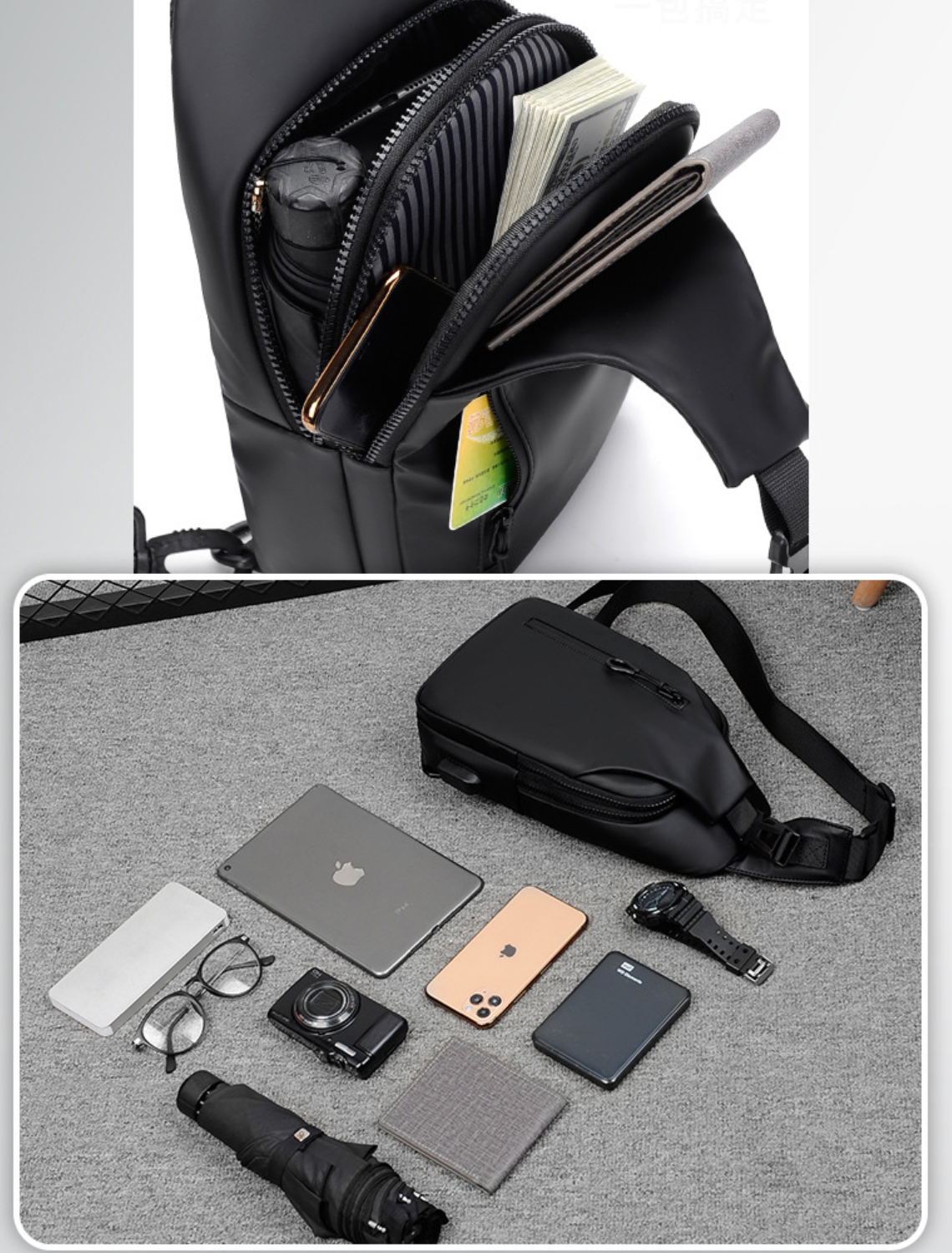 Vandeniui atspari vieno peties kuprinė - Originalu-pigu