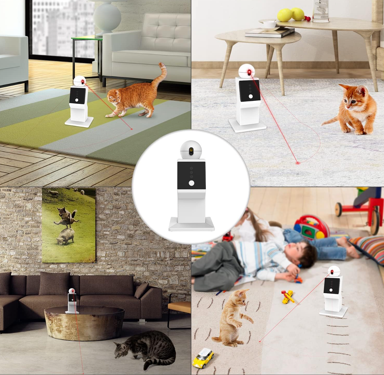 Automatinis lazeris katėms - Originalu-pigu