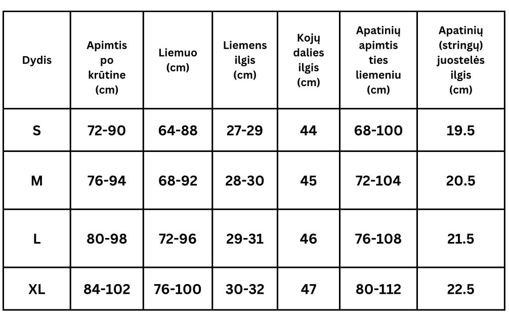 Seksualūs elegantiški apatiniai - Originalu-pigu