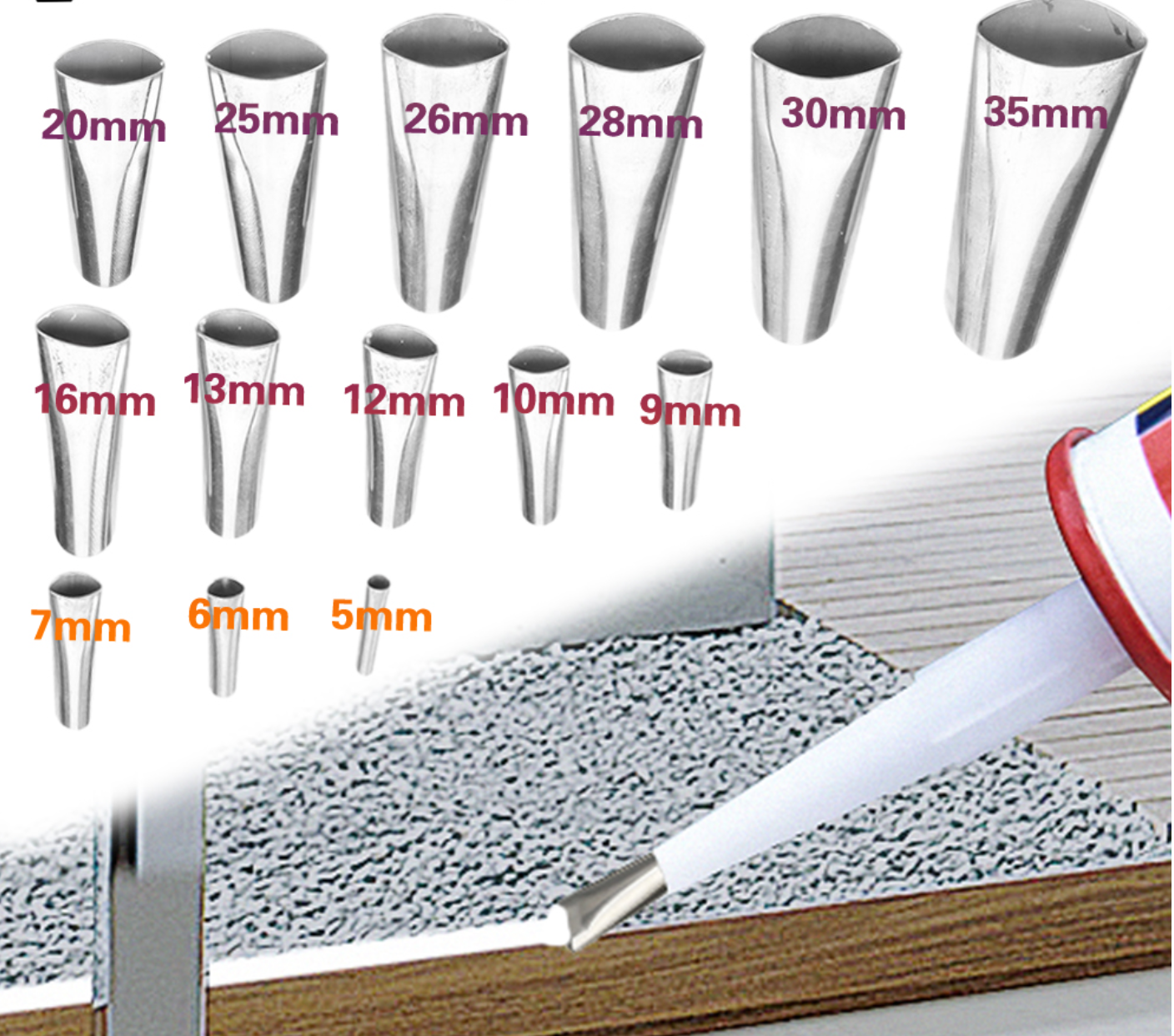 Sandarinimo antgalių rinkinys - Originalu-pigu