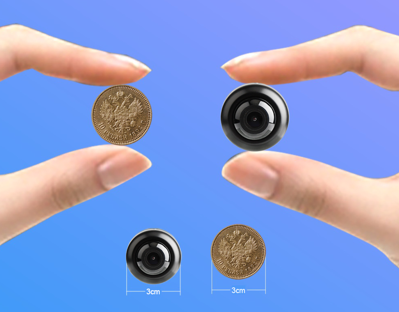 Mini stebėjimo kamera - Originalu-pigu