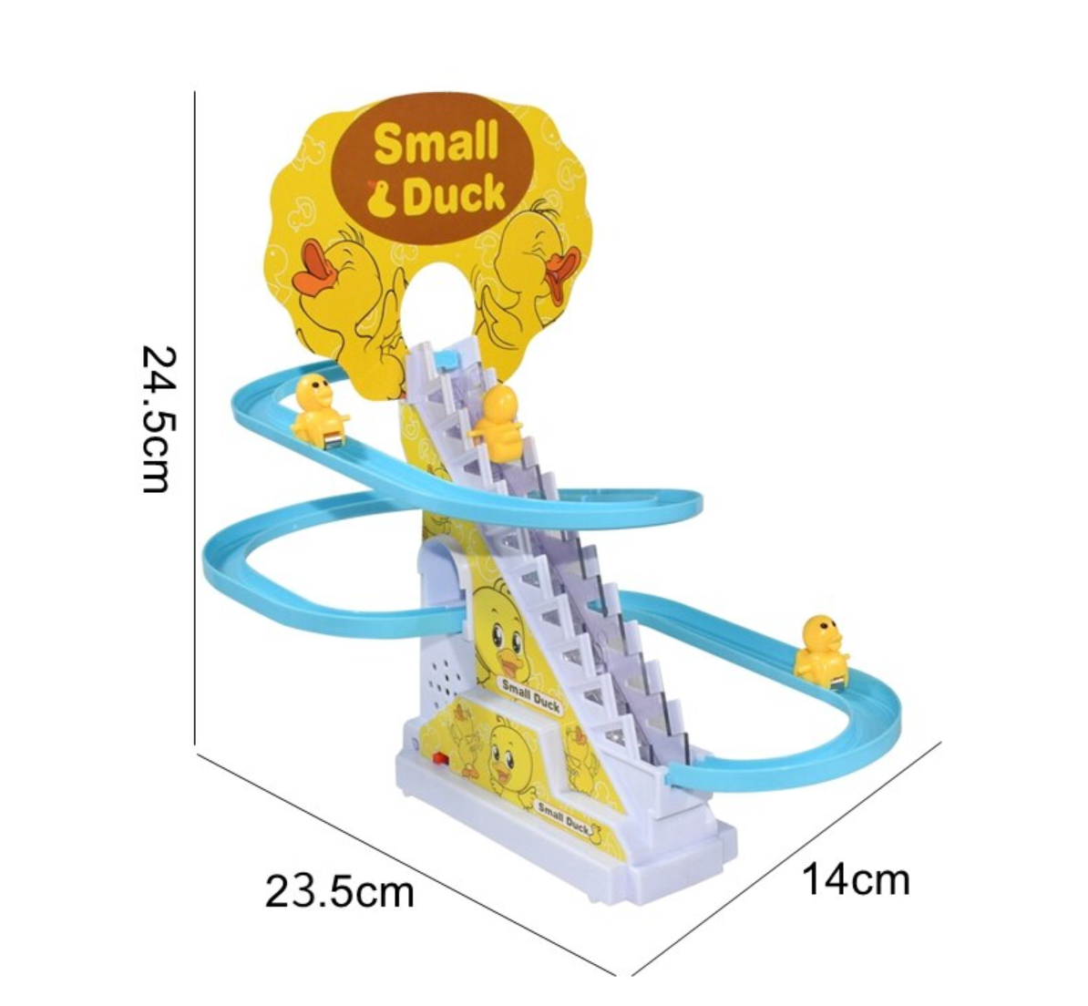 Grojanti čiuožykla su ančiukais - Originalu-pigu