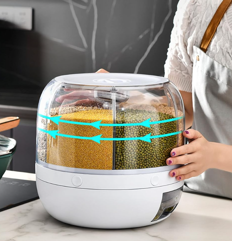 Besisukantis sausų produktų dispenseris - Originalu-pigu