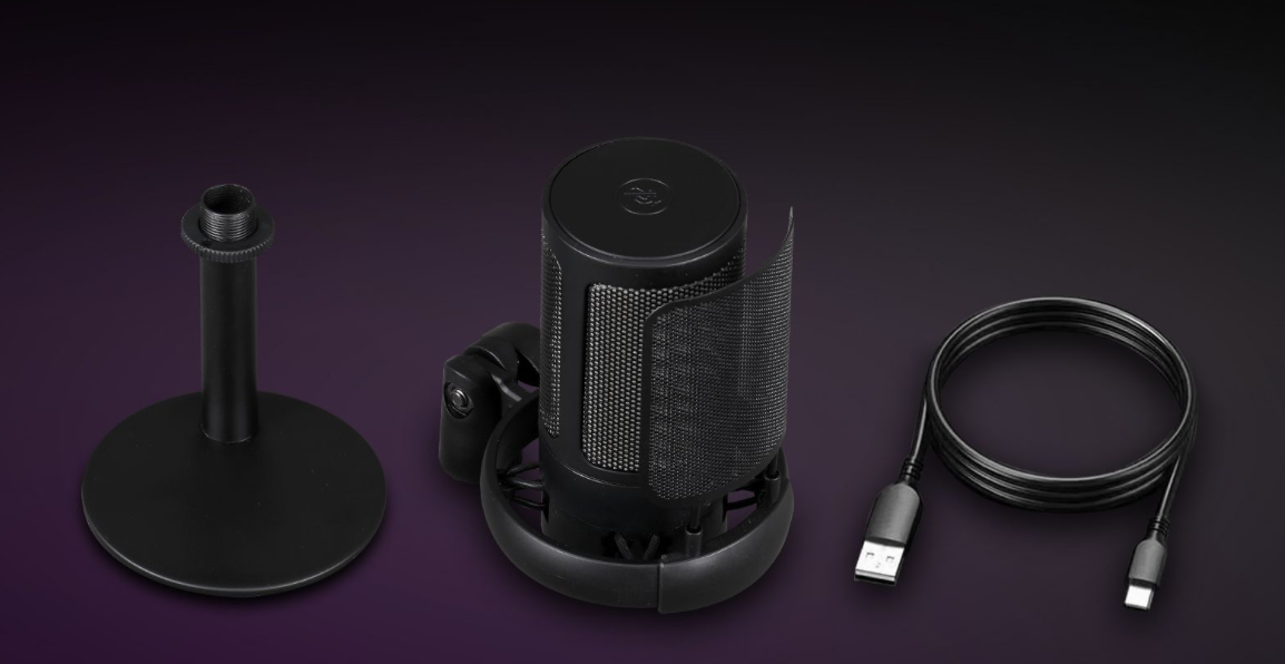 RGB profesionalus mikrofonas - Originalu-pigu