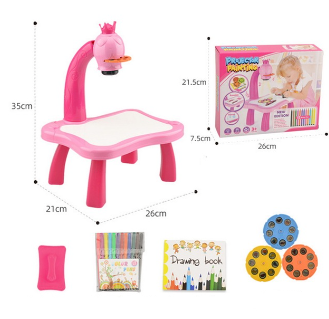 Piešimo stalas su projektoriumi - Originalu-pigu