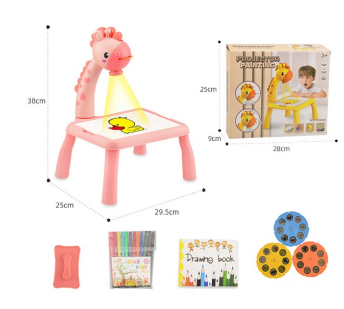 Piešimo stalas su projektoriumi - Originalu-pigu