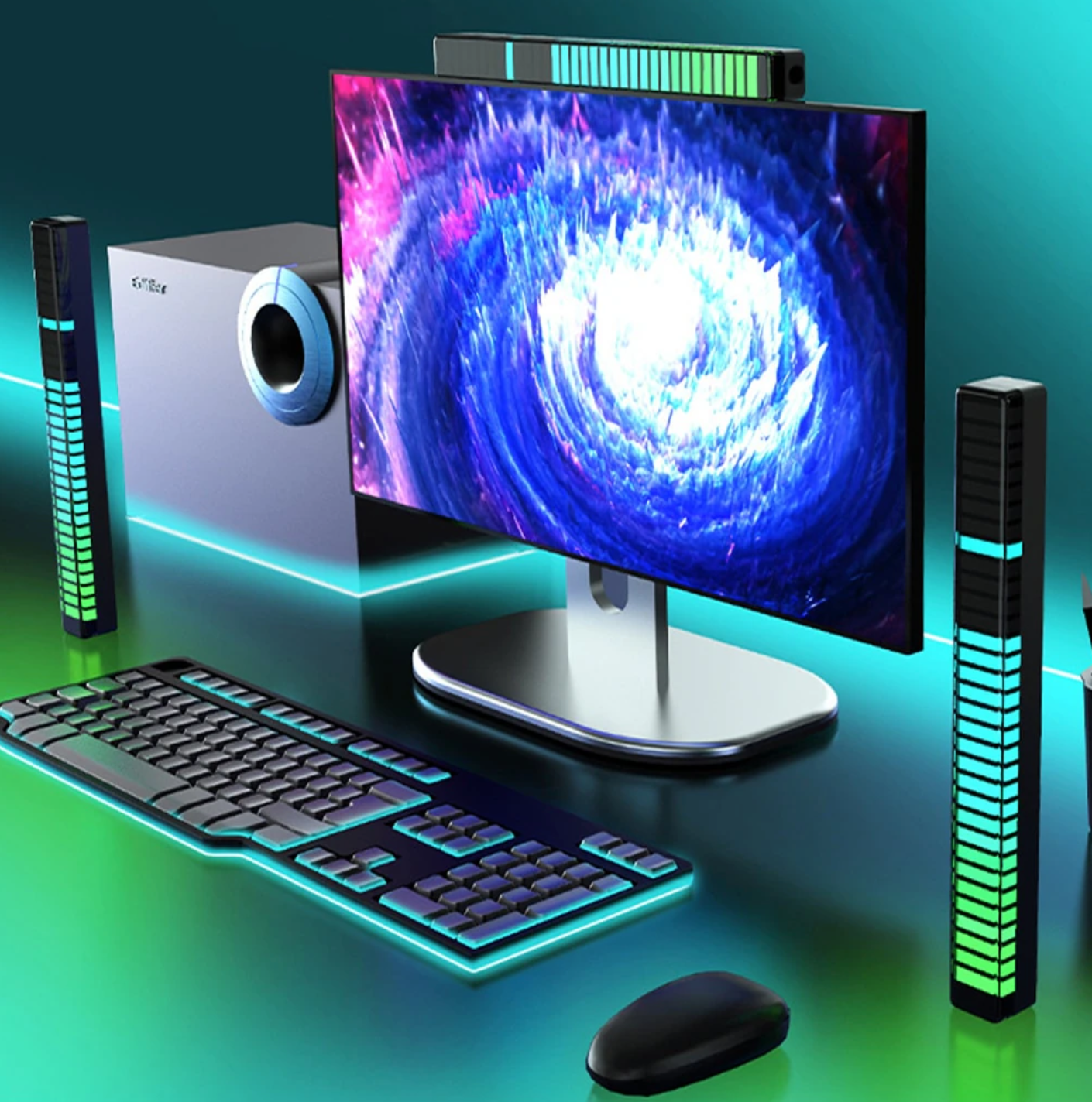 Į muzikos ritmą reaguojanti lempa - Originalu-pigu