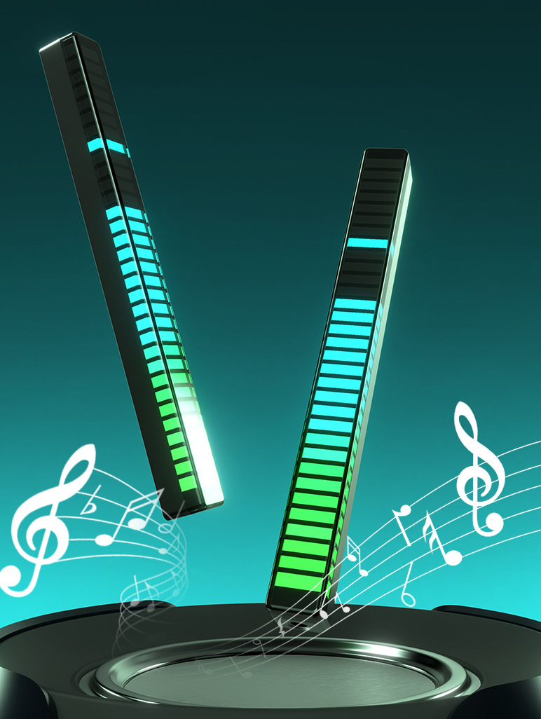 Į muzikos ritmą reaguojanti lempa - Originalu-pigu