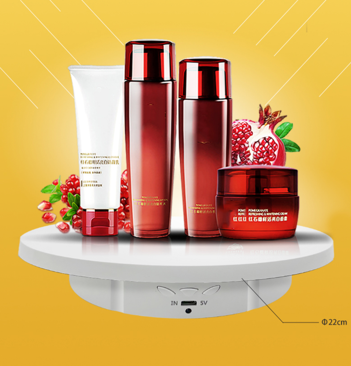 360° laipsnių besisukantis staliukas - Originalu-pigu