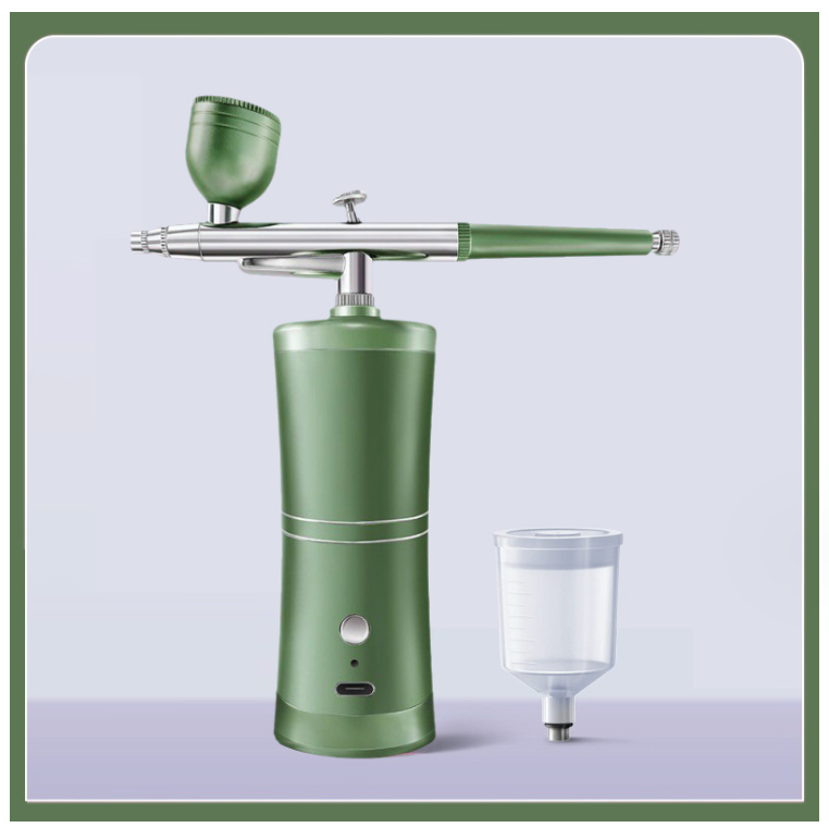 Belaidis oro purkštuvas su kompresoriumi - Originalu-pigu