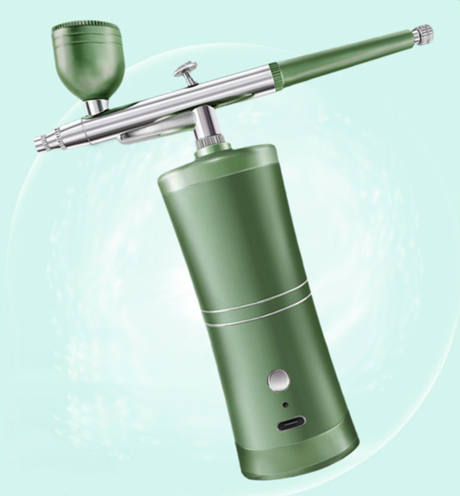 Belaidis oro purkštuvas su kompresoriumi - Originalu-pigu