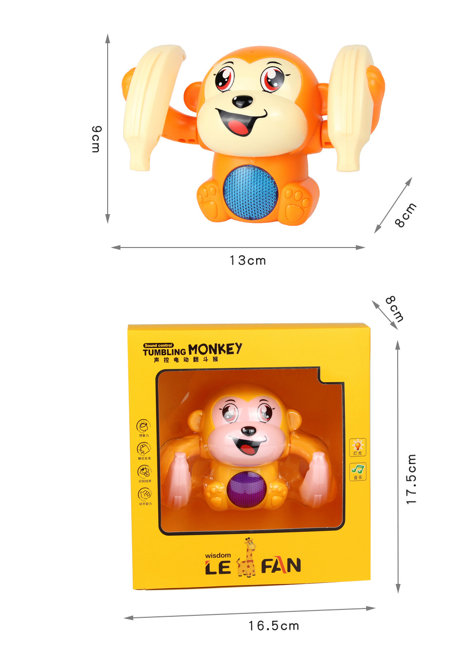 Grojanti beždžionėlė - Originalu-pigu