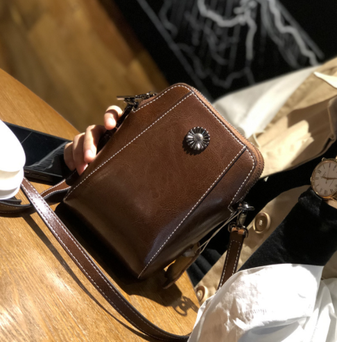 Vaškuotos odos rankinukas - Originalu-pigu