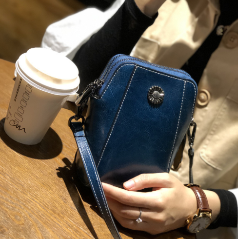 Vaškuotos odos rankinukas - Originalu-pigu