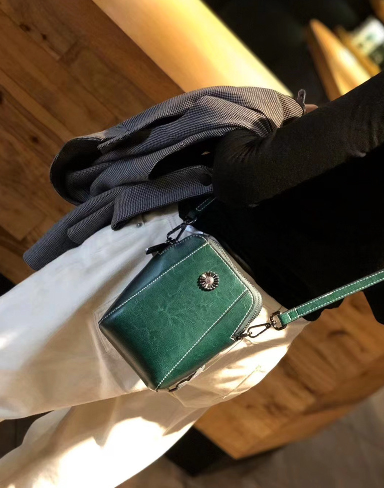 Vaškuotos odos rankinukas - Originalu-pigu