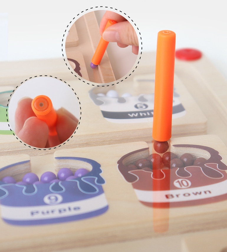 Magnetinis spalvų rūšiavimo žaidimas - Originalu-pigu