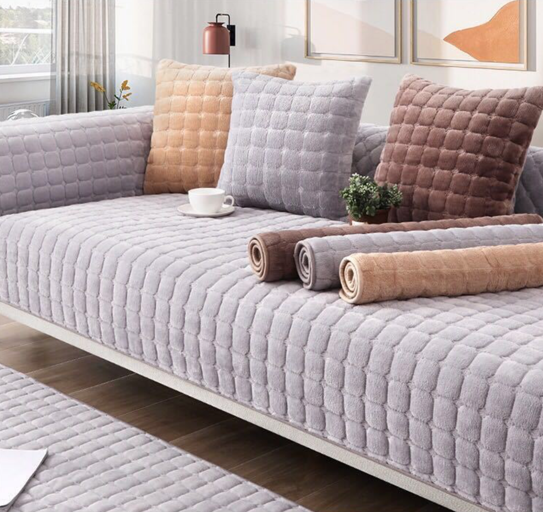 Itin minkštas sofos ir pagalvių užvalkalas - Originalu-pigu