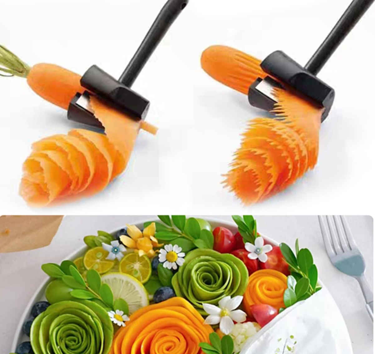 Spiralinis vaisių ir daržovių pjaustytuvas - Originalu-pigu